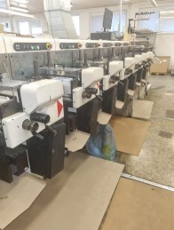 Flexographic printing machine